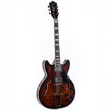 Grote Semi-Hollow Body Electric Guitar Thinline Arched-top Coils Splitting GYS-35