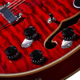 Grote Semi-Hollow Body Electric Guitar Thinline Arched-top Coils Splitting GYS-35