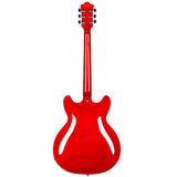 Grote Semi-Hollow Body Electric Guitar Thinline Arched-top Coils Splitting GYS-35