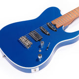 Grote Solid Electric Guitar GR-Modern-T Metallic Finish Poplar Body Roasted Maple Neck Coils Splitting Pickup