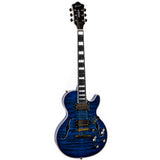 Grote LPF-001 Semi-Hollow Body Electric Guitar Coils Splitting