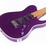 Grote Solid Electric Guitar GR-Modern-T Metallic Finish Poplar Body Roasted Maple Neck Coils Splitting Pickup with Gigbag