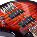 Grote GTBS-01 Electric Bass Guitar 4 String Maple Headstock Maple Neck Poplar Body