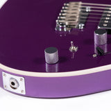 Grote Solid Electric Guitar GR-Modern-T Metallic Finish Poplar Body Roasted Maple Neck Coils Splitting Pickup
