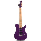 Grote Solid Electric Guitar GR-Modern-T Metallic Finish Poplar Body Roasted Maple Neck Coils Splitting Pickup with Gigbag