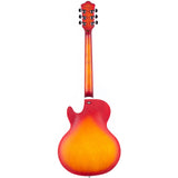 Grote LPF-002 Semi-Hollow Body Electric Guitar Matte Finished