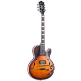 Grote LPF-002 Semi-Hollow Body Electric Guitar Matte Finished