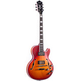 Grote LPF-002 Semi-Hollow Body Electric Guitar Matte Finished