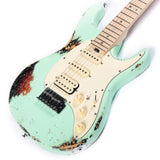 Grote Solid Electric Guitar Relic Finish Basswood Body Maple Neck GSTR-04