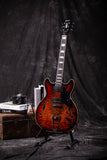 Grote Semi-Hollow Body Electric Guitar Thinline Arched-top Coils Splitting GYS-35