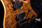 Volgoa GTWT-01 6-String Headless Electric Guitar Flame Maple Maple Neck