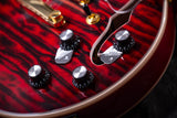 Grote LPF-001 Semi-Hollow Body Electric Guitar Coils Splitting