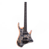 Grote Headless 6 Strings Electric Guitar Mahogany Body GRHL-2