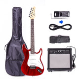 Grote Electric Guitar 39 inch Starter beginner kits Full Size Case 20W Amp
