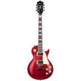GROTE Guitar LP Style Metallic Paints Solid Body Electric Guitar with Gigbag(Red/Yellow/Green/Blue))