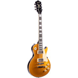 GROTE Guitar LP Style Metallic Paints Solid Body Electric Guitar with Gigbag(Red/Yellow/Green/Blue))