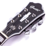 Grote LPF-002 Semi-Hollow Body Electric Guitar Matte Finished with Gigbag