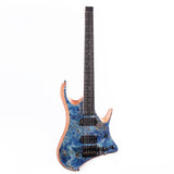 Grote Headless 6 Strings Electric Guitar Mahogany Body GRHL-2