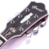 Grote LPF-002 Semi-Hollow Body Electric Guitar Matte Finished with Gigbag