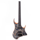 Grote Headless 6 Strings Electric Guitar Mahogany Body GRHL-2