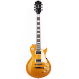 GROTE Guitar LP Style Metallic Paints Solid Body Electric Guitar with Gigbag(Red/Yellow/Green/Blue))