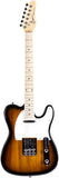 Grote Electric Guitar Solid Body Tele Style Guitar Full-Size Basswood Body with Canadia Maple neck Chrome Hardware