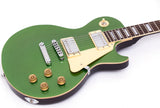 GROTE Guitar LP Style Metallic Paints Solid Body Electric Guitar with Gigbag(Red/Yellow/Green/Blue))