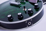 GROTE Green LP Style Solid Body Electric Guitar LP-O2