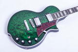 GROTE Green LP Style Solid Body Electric Guitar LP-O2