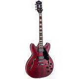 GROTE Electric Guitar Semi-Hollow Body Guitar matte finished Humbuker Pickups