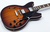 GROTE Electric Guitar Semi-Hollow Body Guitar matte finished Humbuker Pickups