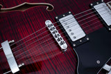 GROTE 335 style Semi-Hollow Body Jazz Electric Guitar with Gigbag