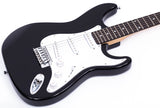 Grote Electric Guitar ST Style Full-Size Gloss Pawlonia Solid Body Canadian Maple Neck Chrome Hardware with Gigbag (Red/Blue/Black/VS/3TS)