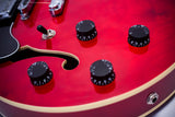 GROTE Semi-Hollow Body Left-Handed Electric Guitar