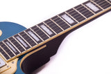 GROTE Guitar LP Style Metallic Paints Solid Body Electric Guitar with Gigbag(Red/Yellow/Green/Blue))