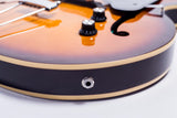 GROTE Vintage Sunburst Hollow Body Jazz Electric Guitar GRWB-ZTVS